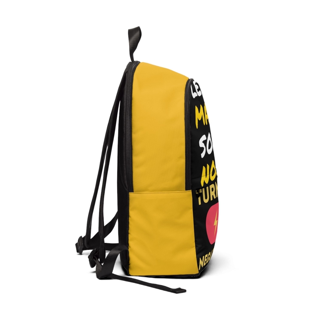 Backpack with Positive Energy Design - Picture 2 of 2